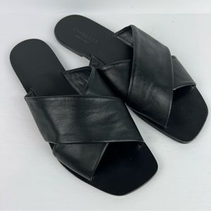 Everlane Leather Crossover Sandal